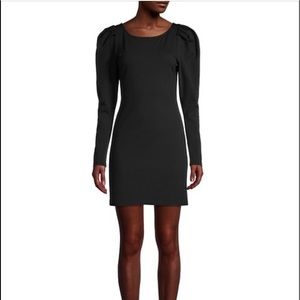 Fame & Partners puff sleeves LBD